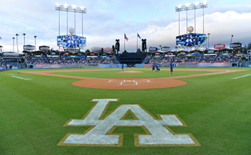 Dodger Stadium shuttle bus service