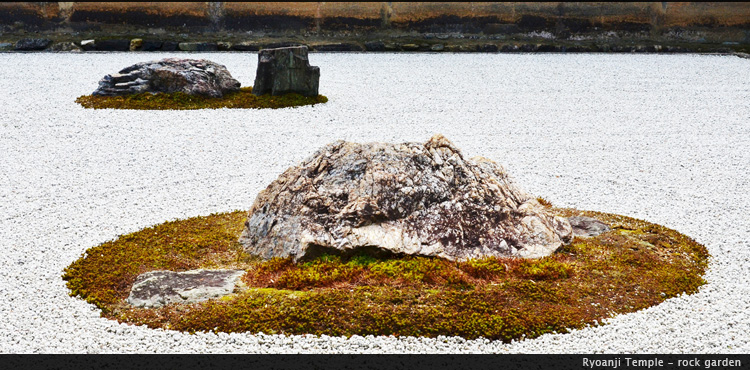 Ryoanji Temple - rock garden